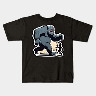 BigFoot Mythical Creature Kids T-Shirt